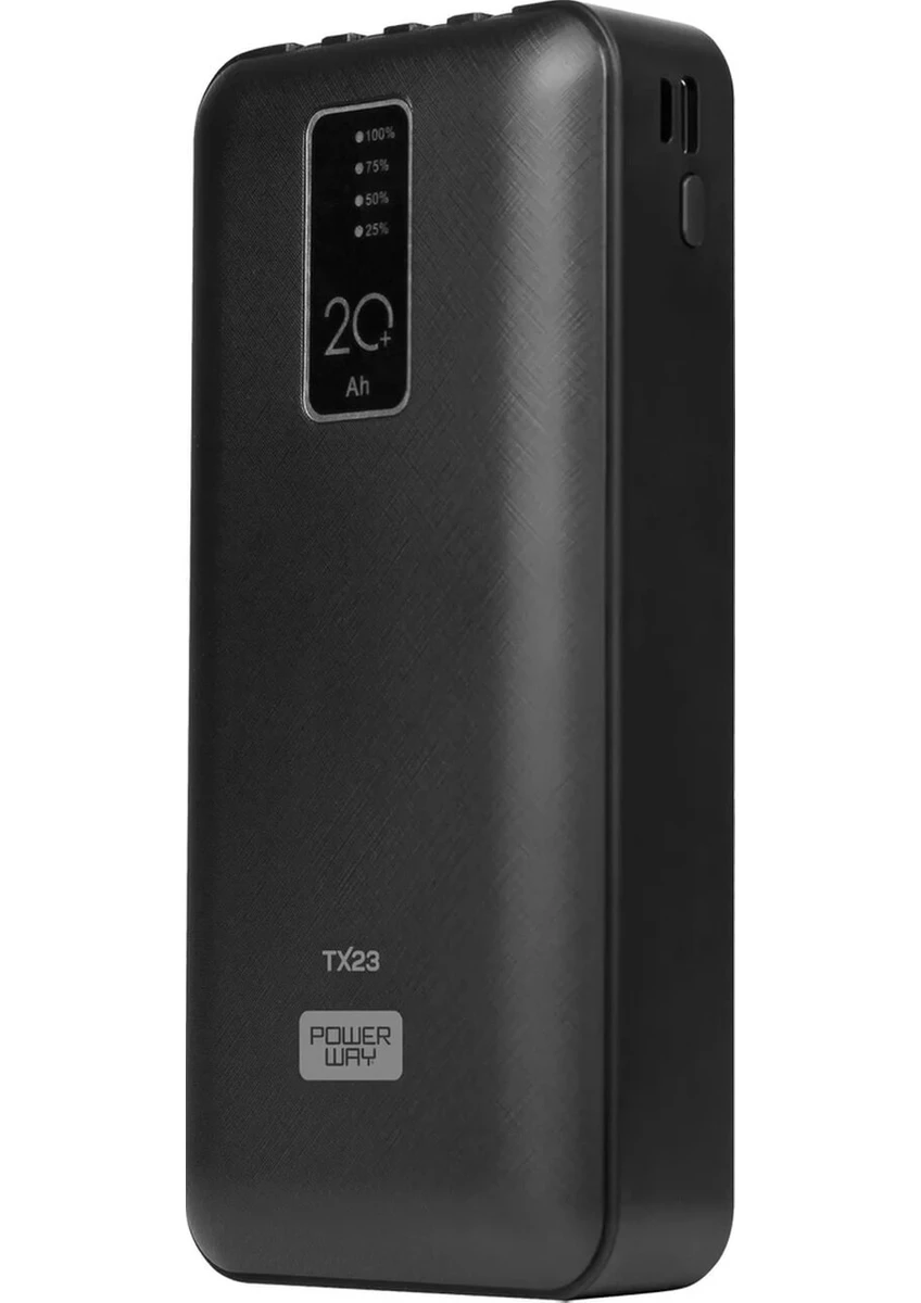 Powerway TX23 20000 MAH Dijital Göstergeli Taşınabilir Şarj Cihazı Powerbank